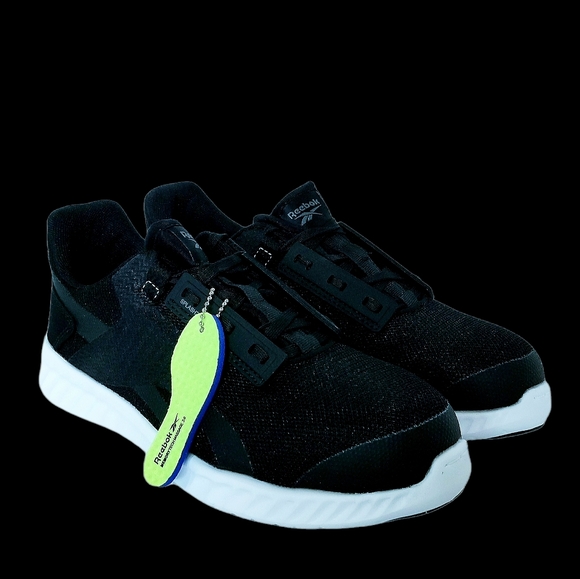 Reebok Work RB423 Womens Sublite Legend Athletic Work Shoe 8.5M Black White NWB - Picture 6 of 11